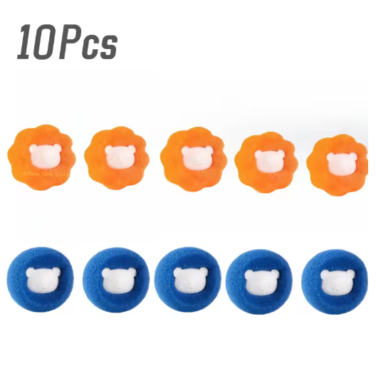 Laundry Balls 3-10pcs Laundry Balls Pet Hair Remover Reusable Balls