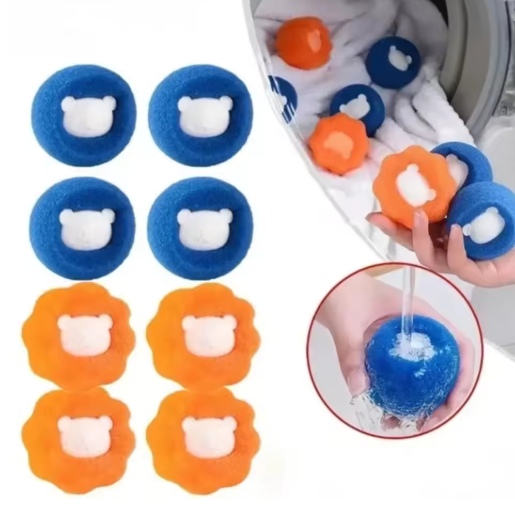 Laundry Balls 3-10pcs Laundry Balls Pet Hair Remover Reusable Balls