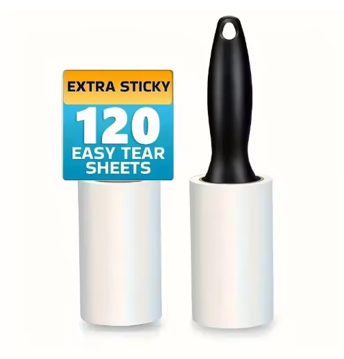 NEW Ultra Sticky Adhesive Lint Roller Pet Hair Fur Remover for Clothing Furniture Carpets Car Interior Home Office Cleaning Tool