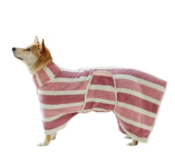 Quick-Drying Dog Bathrobe Ultra-Absorbent Dog Bath Towel Thickened Soft Pet Dog Drying Coat For Pet Lover Bath Accessories