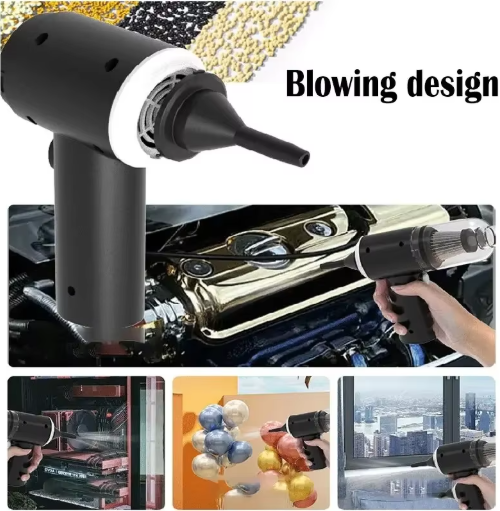 9000Pa Wireless Car Vacuum Cleaner USB Charging 1200mAh Portable Cleaning
